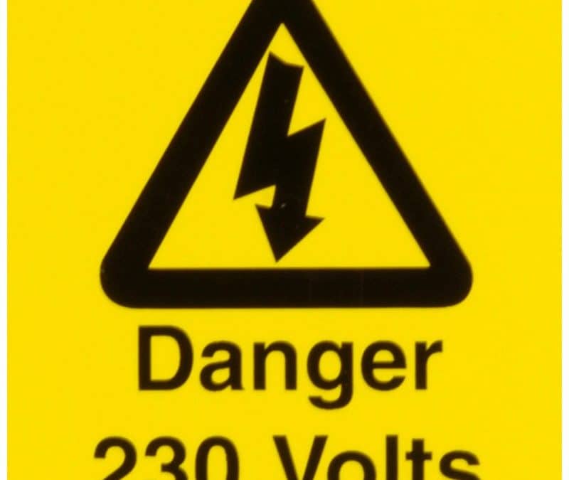 Explication des symboles de sécurité électrique