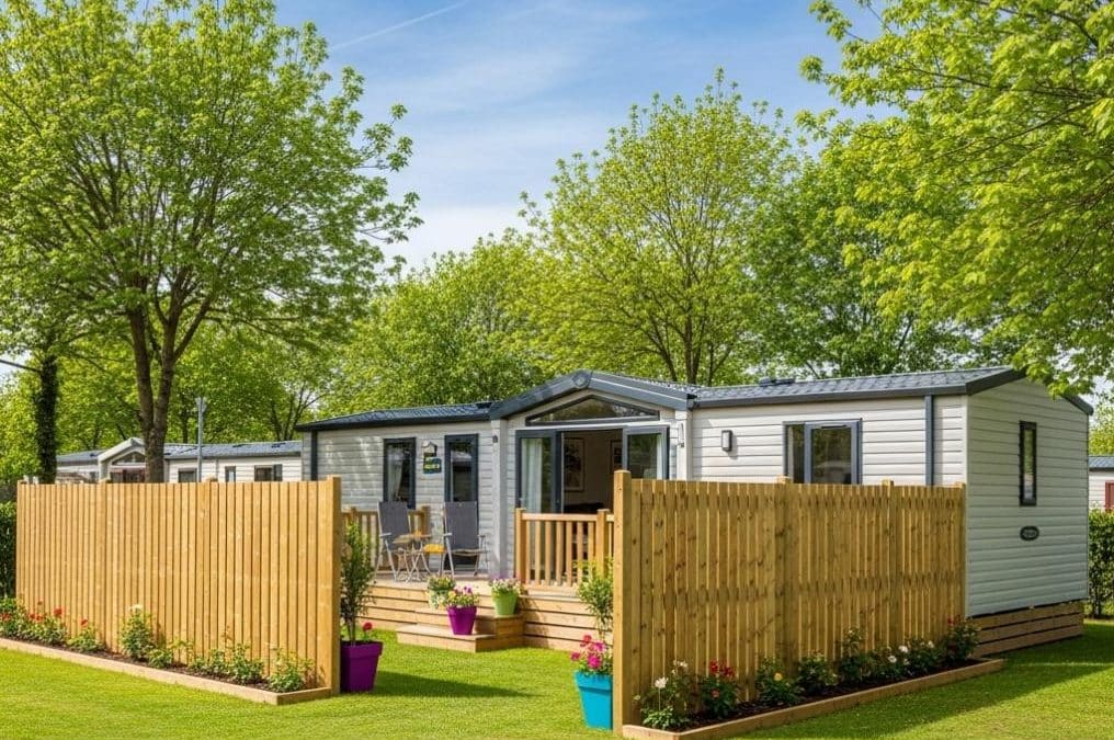 Clôture pour terrain de mobil-home : Solutions pour délimiter votre parcelle