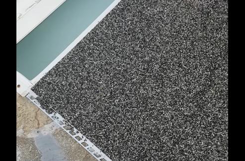 terrase resine drainante