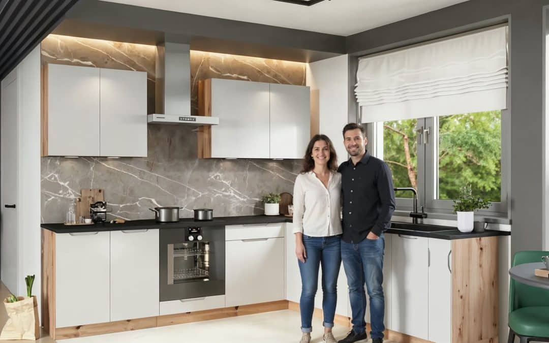 Ce couple a acheté une cuisine complète pas cher chez KAMAZZA (et le résultat est bluffant)