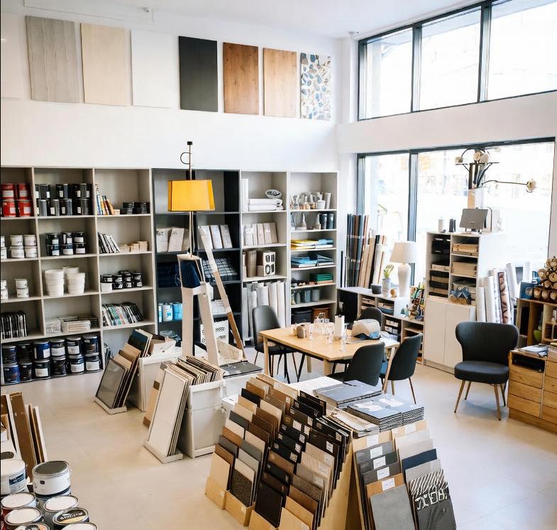 Photo d'un magasin de déco interieure sur rennes