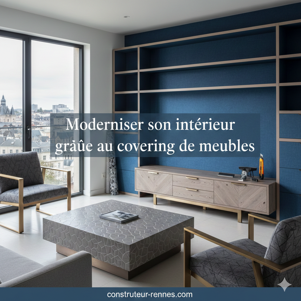 Moderniser son intérieur grâce au covering de meubles