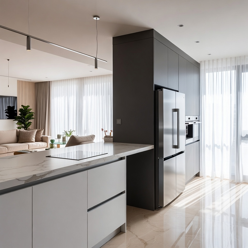 Aménagement cuisine à Rennes : comment bien choisir son réfrigérateur avant les travaux