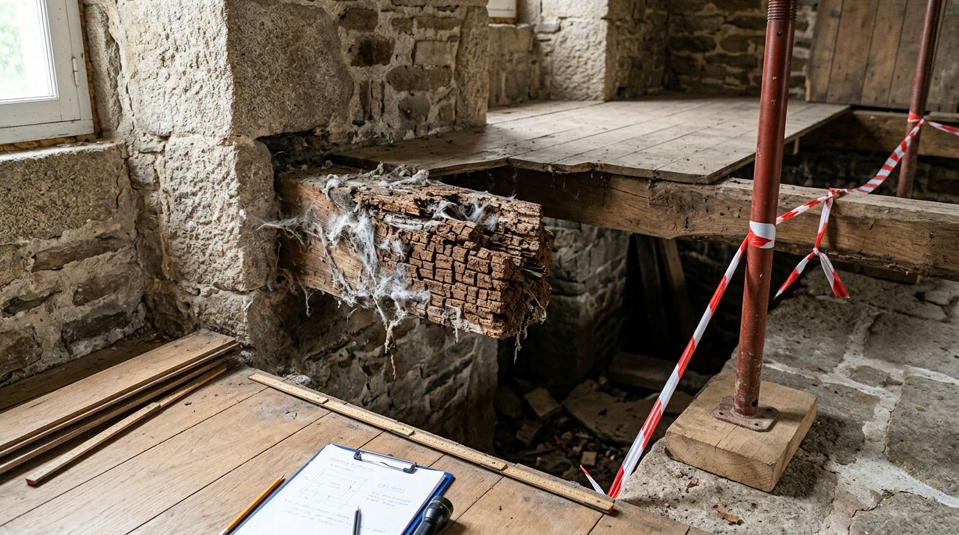 Mérule dans une maison : faut-il avoir peur et quels sont les vrais dangers ?
